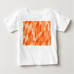 Camiseta Para Bebê Sombras de laranja