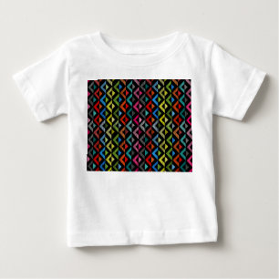 Camiseta Para Bebê Sombreamento de Metade Ouros