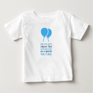 Camiseta Para Bebê Somos apenas balões