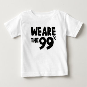 Camiseta Para Bebê Somos os 99%
