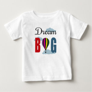 Camiseta Para Bebê Sonho grande