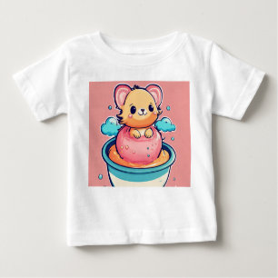 Camiseta Para Bebê Sonhos Doentes e Delitos de Rosquinha