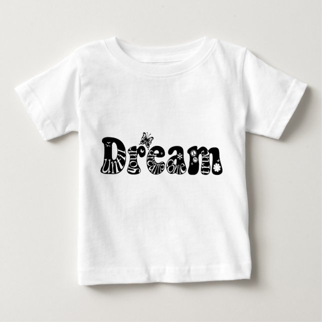 Camiseta Para Bebê Sonhos tornam-se realidade (Frente)