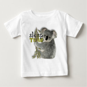 Camiseta Para Bebê Sono bonito do Koala