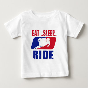 Camiseta Para Bebê Sono e passeio de Eeat