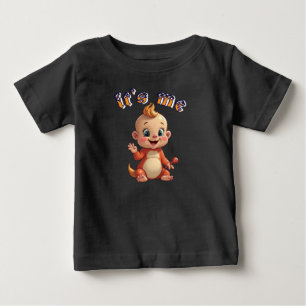 Camiseta Para Bebê sorria de alegria fofinha e felicidade.