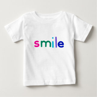 Camiseta Para Bebê Sorriso
