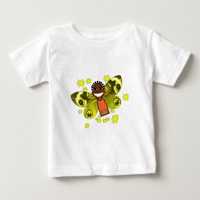 Camiseta Para Bebê Sorriso de Zeena (Frente)
