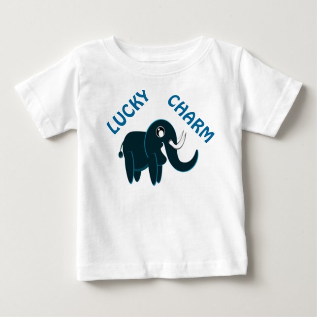 CAMISETA PARA BEBÊ SORTE CHARM (Frente)