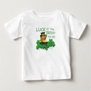 Camiseta Para Bebê Sorte O'Irlandês para você em um