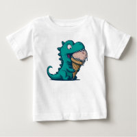 Sorvete Blue Dino Loves - Arte Engraçada