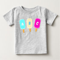Sorvete de Verão Lollies Alphabet