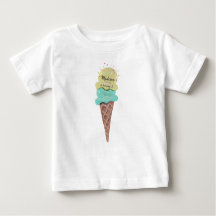 Sorvete | Menina e Menino | T-shirt