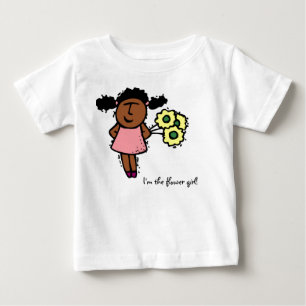 Camiseta Para Bebê Sou a florista!