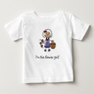 Camiseta Para Bebê Sou a florista!