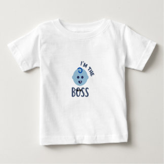 Camiseta Para Bebê Sou o chefe
