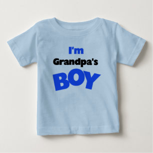 Camiseta Para Bebê Sou o Garoto do Vovô