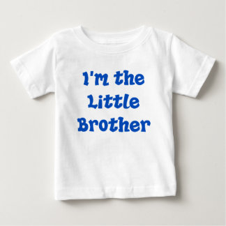 Camiseta Para Bebê Sou o Irmão Pequeno