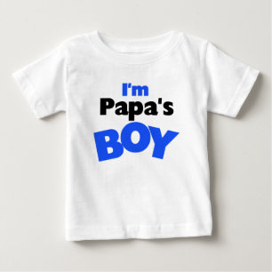 Camiseta Para Bebê Sou o Menino do Papa