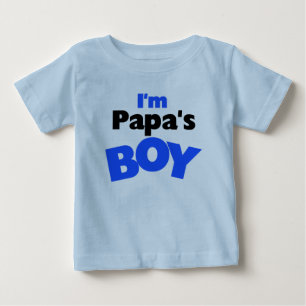 Camiseta Para Bebê Sou o Menino do Papa