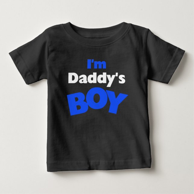 Camiseta Para Bebê Sou o Pai (Frente)