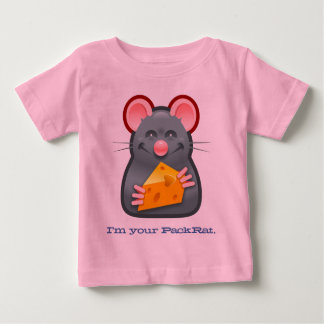 Camiseta Para Bebê Sou o seu PackRat -