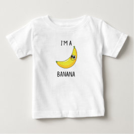 Camiseta Para Bebê Sou uma banana