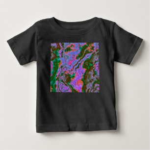 Camiseta Para Bebê Sour Marble Baby T Shirt