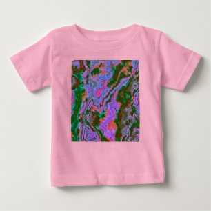 Camiseta Para Bebê Sour Marble Baby T Shirt