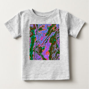 Camiseta Para Bebê Sour Marble Baby T Shirt