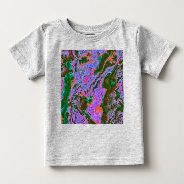 Camiseta Para Bebê Sour Marble Baby T Shirt (Frente)