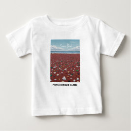 Camiseta Para Bebê Souris Beach Seaglass