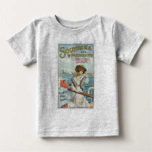 Camiseta Para Bebê Southsea e Portsmouth