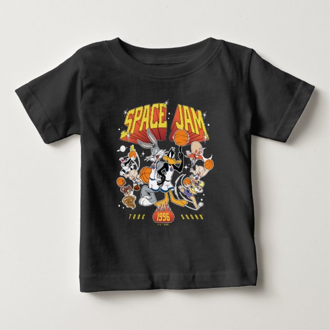 Camiseta Para Bebê SPACE JAM™ TUNE SQUAD™ 1996 Gráfico (Frente)