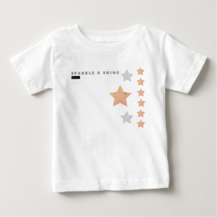CAMISETA PARA BEBÊ SPARLKE & SHINE T SHIRT
