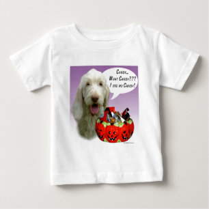 Camiseta Para Bebê Spinone Italiano Halloween Candy