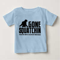 Squatchin ido - crente engraçado de Bigfoot