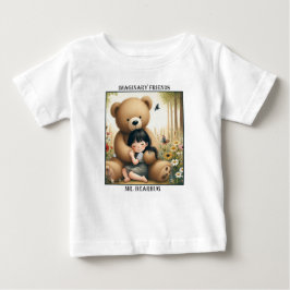 Camiseta Para Bebê Sr. Bearhug