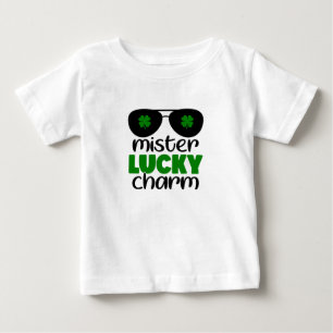 Camiseta Para Bebê Sr. Lucky Charm Baby
