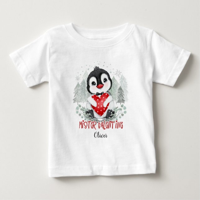 Camiseta Para Bebê Sr. Namorados bebê personalizado (Frente)