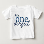 Camiseta Para Bebê Sr. Onemagia Baby T Shirt<br><div class="desc">A camiseta perfeita para o Sr. Oneince no seu primeiro aniversário!</div>