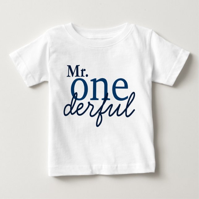 Camiseta Para Bebê Sr. Onemagia Baby T Shirt (Frente)