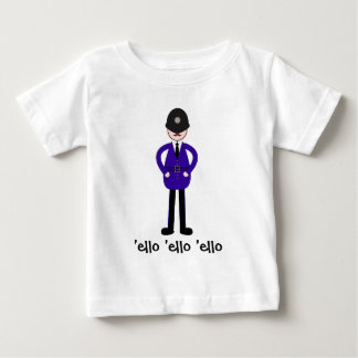 Camiseta Para Bebê Sr. Plod Polícia