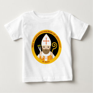 Camiseta Para Bebê St. Blaise
