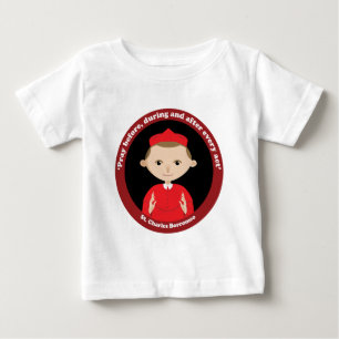Camiseta Para Bebê St Charles Borromeo