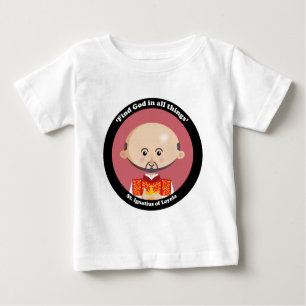 Camiseta Para Bebê St Ignatius de Loyola