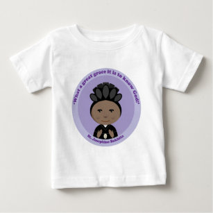 Camiseta Para Bebê St. Josephine Bakhita