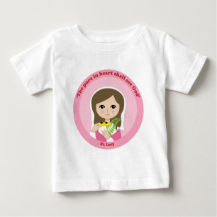 Camiseta Para Bebê St. Lucy