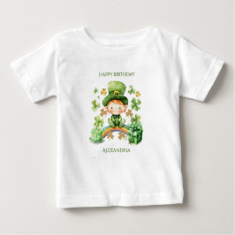 Camiseta Para Bebê St Patricks Lucky One Guest