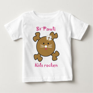 Camiseta Para Bebê St. Pauli Kids rocken